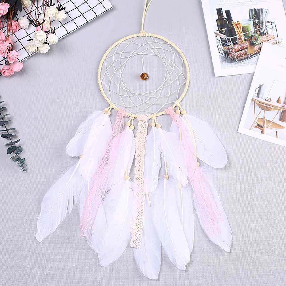 Senteniced LED Dream Catcher Cloud Lông Vũ Hình Dreamcatcher Cô Gái Quà Sinh Nhật Tặng Bé Trang Trí Phòng