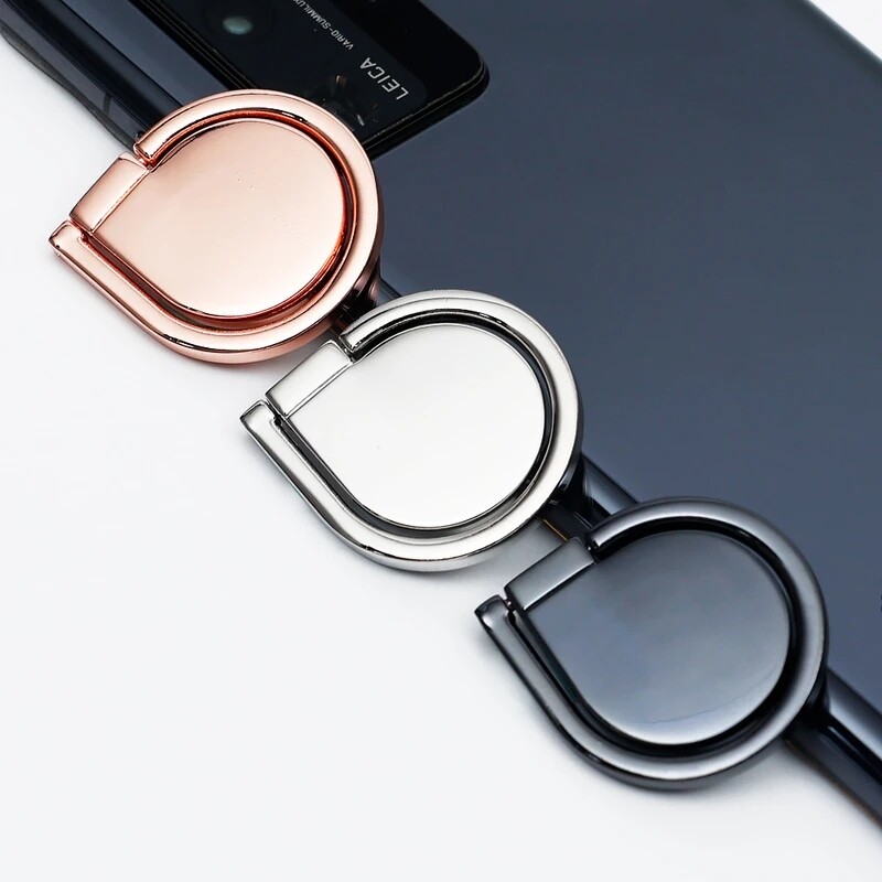 360° Mobile Phone Ring Bracket Drop-shaped Ring Mobile Phone Magnetic Suction Bracket Portable Car Mobile Phone Bracket Universal