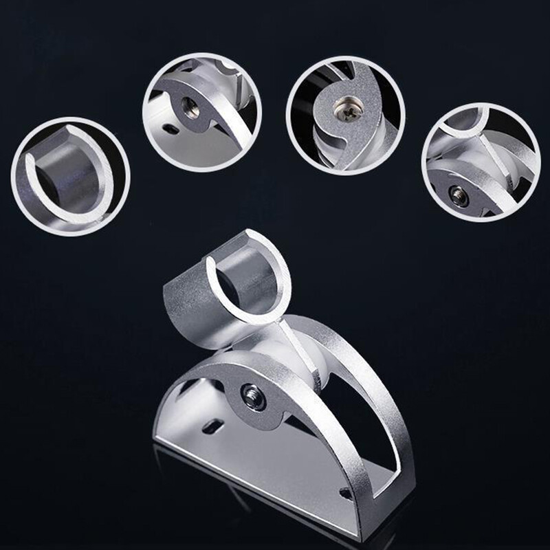 Giá Đỡ Vòi Hoa Sen Bằng Nhôm Mới Giá Đỡ Đầu Vòi Hoa Sen Gắn Tường Có Thể Điều Chỉnh