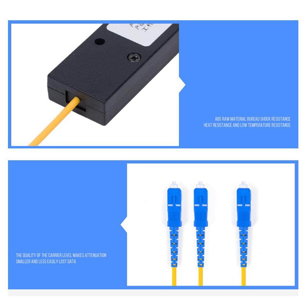 2 M FTTH SC UPC 1x2 PLC Bộ Chia Sợi Quang Đơn Chế Độ Khớp Nối Quang FBT