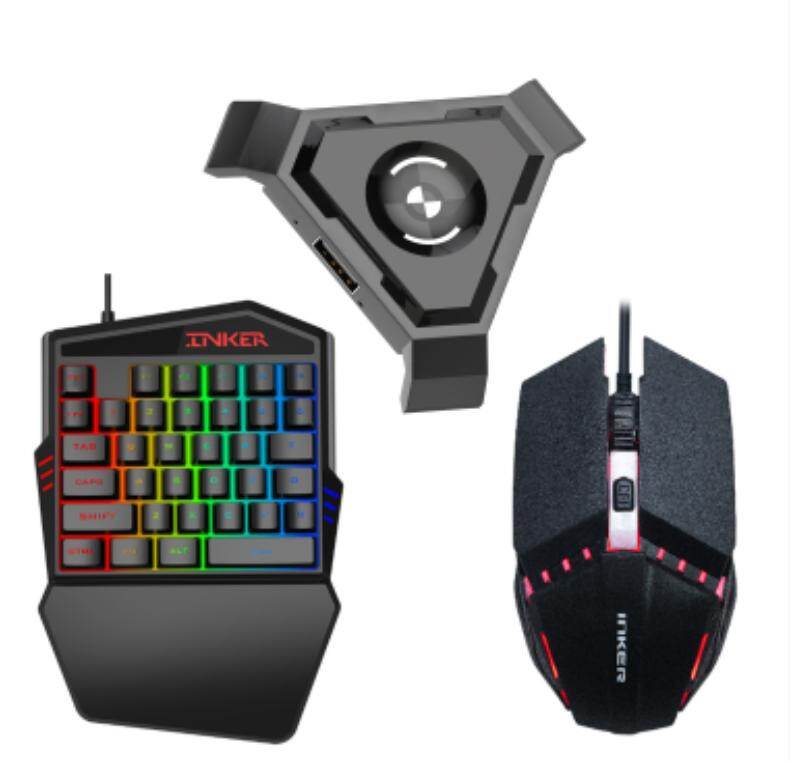PUBG Mobile Gamepad Controller Gaming Keyboard Mouse Converter for Android Phone to PC Bluetooth Adapter