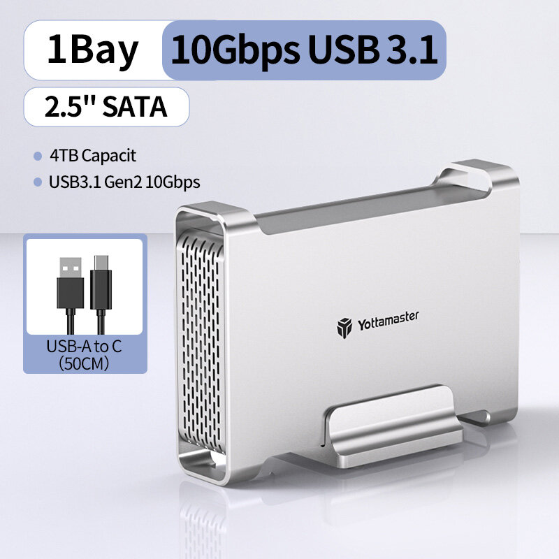 Yottamaster Apple Style Gen2 10Gbps Type C RAID SSD