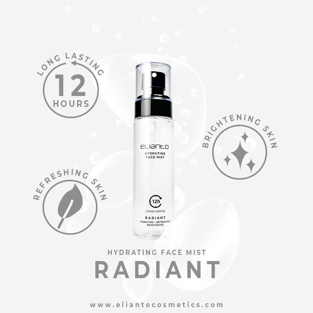 Elianto Radiant Hydrating Face Mist / Skincare / Face Spray Lazada