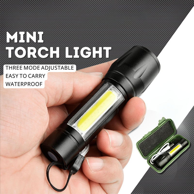 strong light zoom flashlight