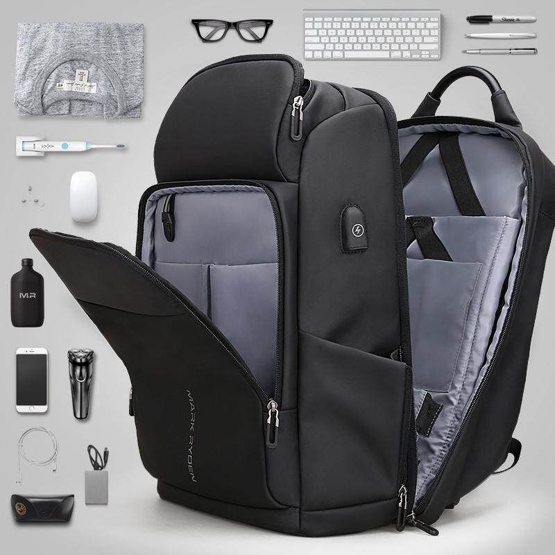Mark Ryden ba lô đựng máy tính 15 inch chống nước kết nối USB phù hợp cho đi du lịch - INTL