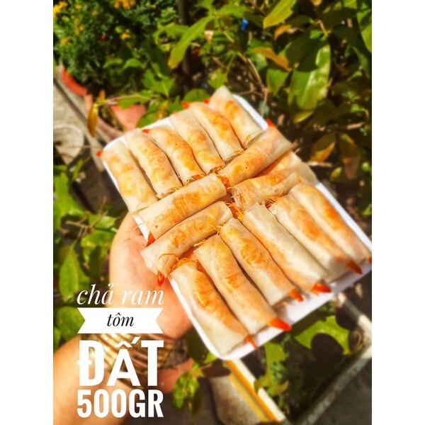 Chả ram tôm đất bình định 500gr