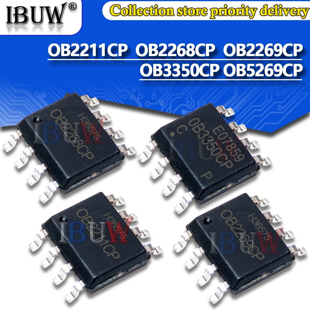 5pcs ob2211cp ob2268cp ob2269cp ob3350cp ob5269cp ob2211 ob2268 ob2269 ob3350 ob5269 sop sop8 芯片