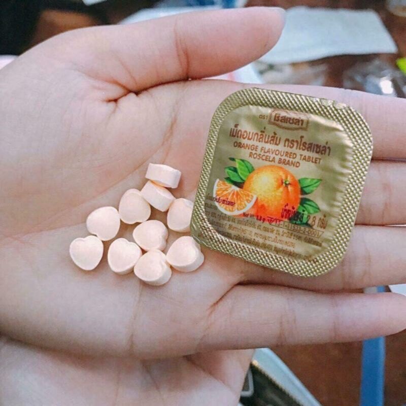 Kẹo C Thái Trái Tim ❤️ Vỉ 24 Hộp