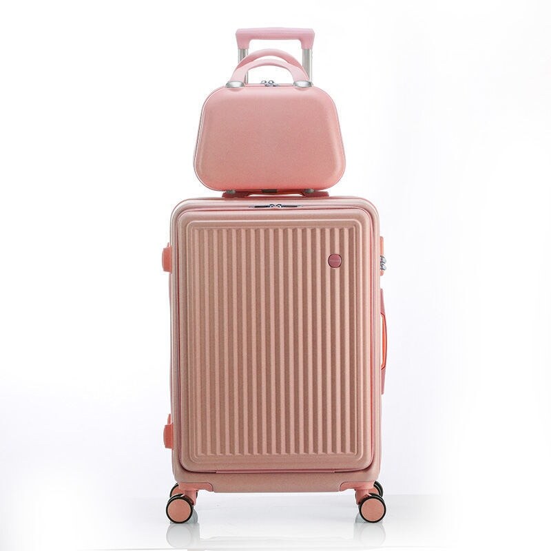 Front opening rolling suitcase wanxianglun small boarding 20 men and