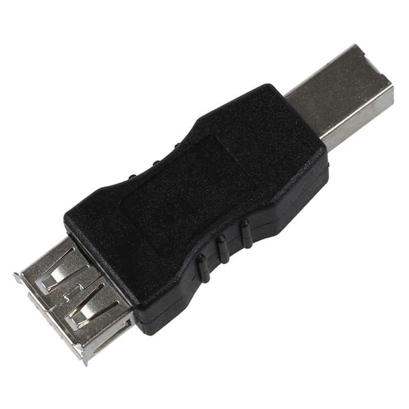 USB Type A Female to USB Type B Male Adapter