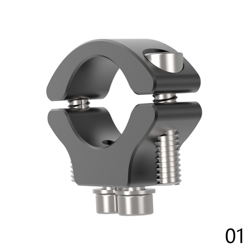 JaneDream 1Pc Aluminum Motorcycle Headlight Spotlight Mount Fixed Clamp Bracket Clip Accessories