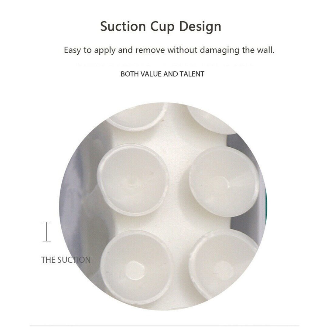 BOKALI 1PCS Silicone Shower Head Holder Bracket Bathroom Suction Cup Brackets Handheld Tool