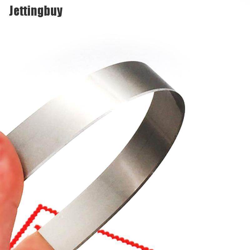 [Jettingbuy] 2 Lưỡi Dao Cắt Bằng Thép Không Gỉ 4 Inch/8 Inch Bộ Dụng Cụ Cắt Đất Sét Gốm Polymer