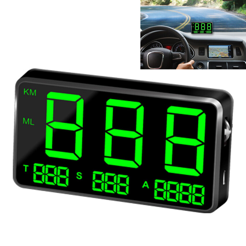 Car Head Up Display Altitude Display Projector Big Fonts LED Display