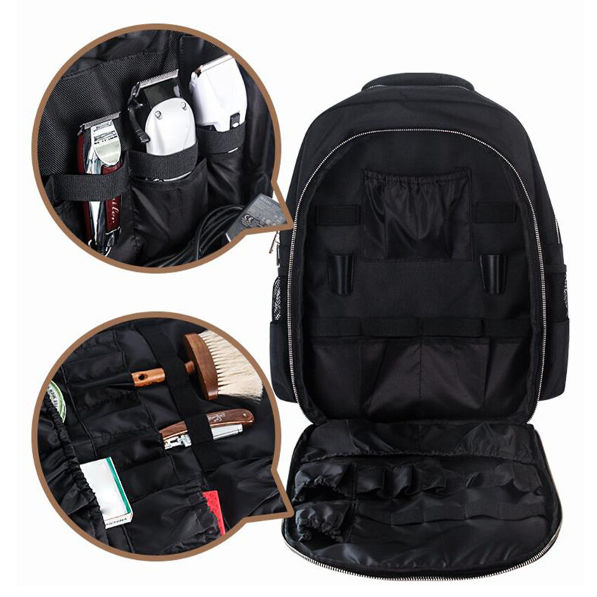 custom barber backpacks
