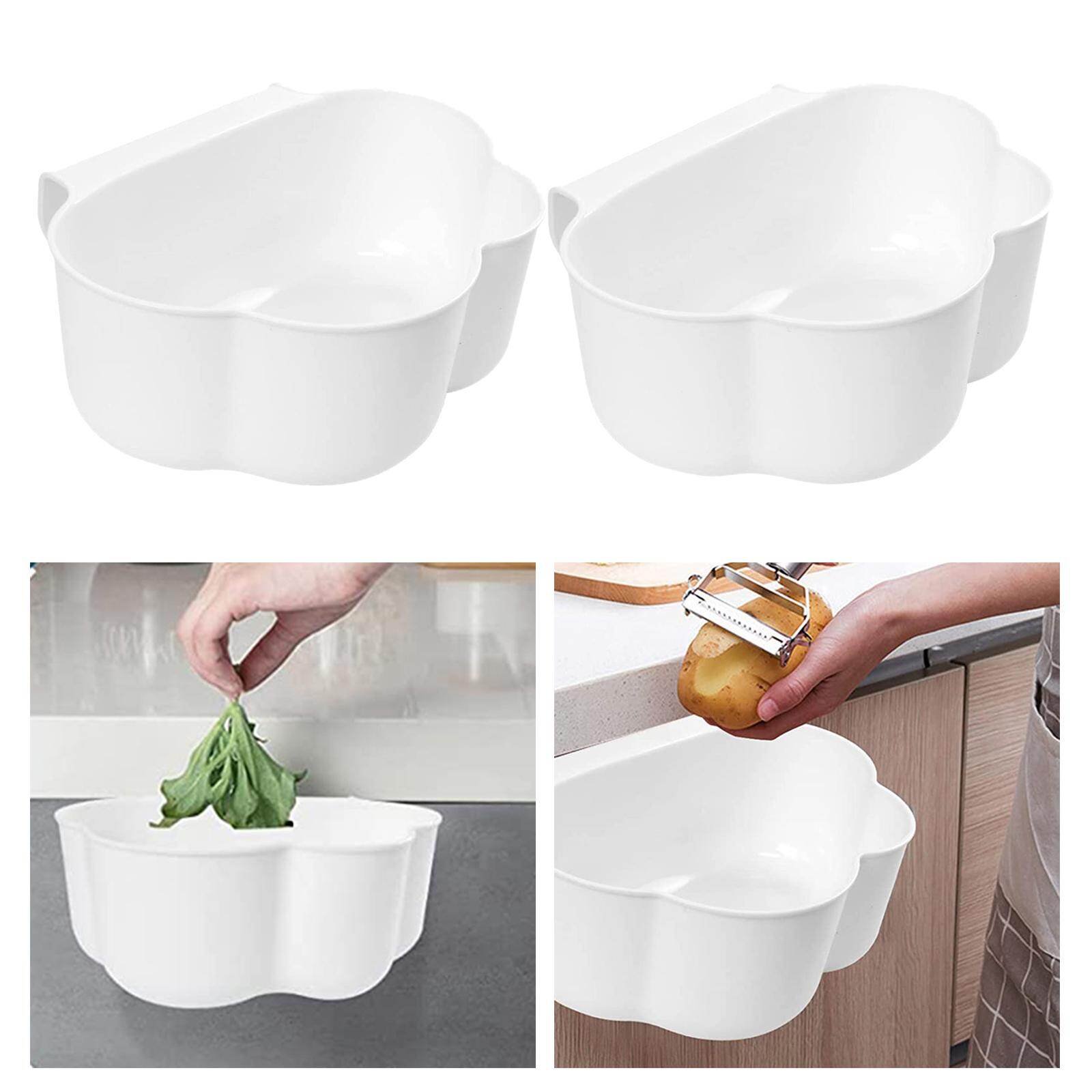 Blesiya THÙNG RÁC TREO Mini Sáng Tạo Gắn Tường Bền Cho Cửa Tủ Xe Hơi