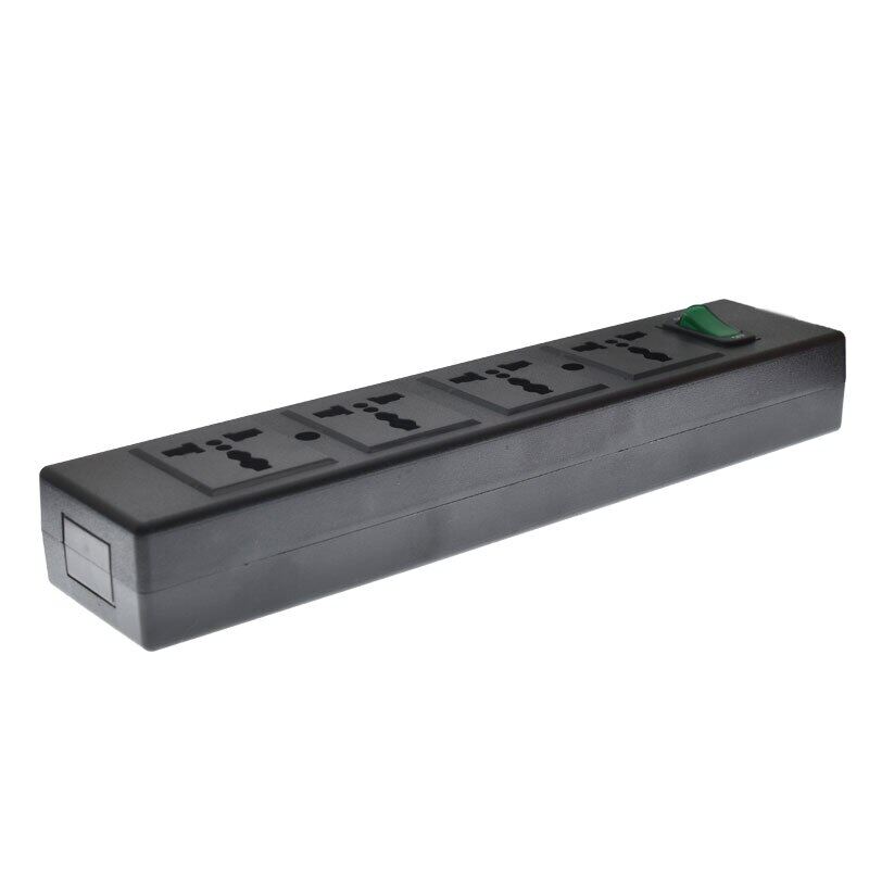 4 cách PDU ổ điện Nhiều lỗ ổ cắm đa năng mở rộng dải với bảo vệ quá tải 4 cổng cắm điện ổ cắm công tắc ngắt