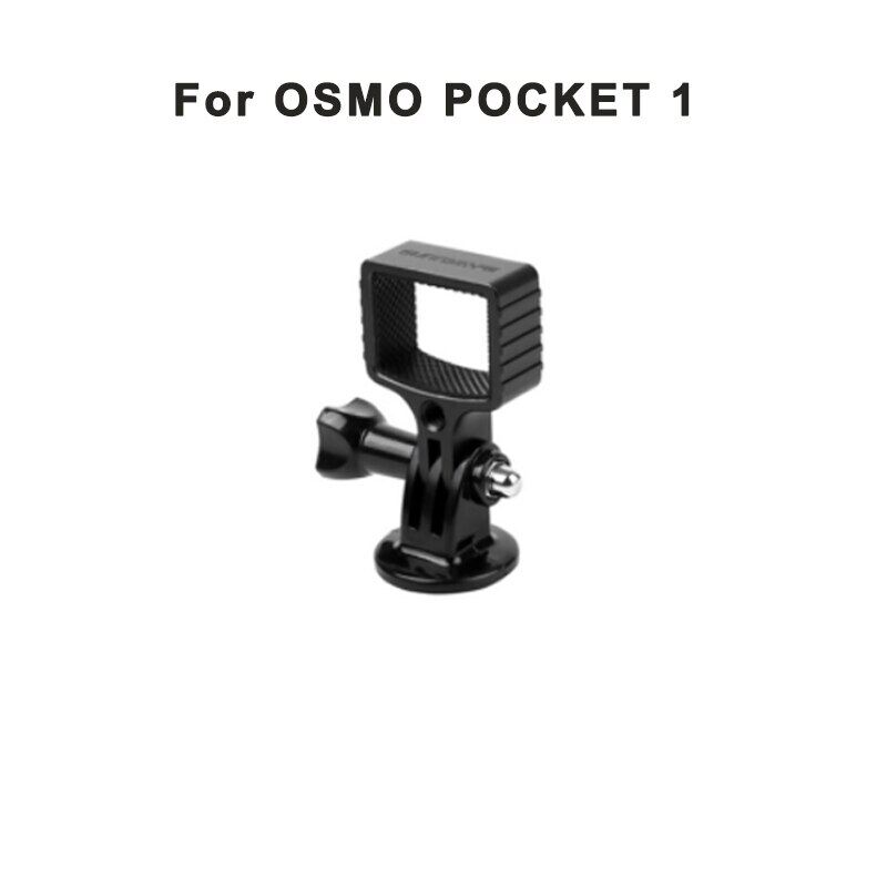 For dji pocket 2 aluminum alloy adapter extension mount for gopro dji osmo pocket gimbal accessories