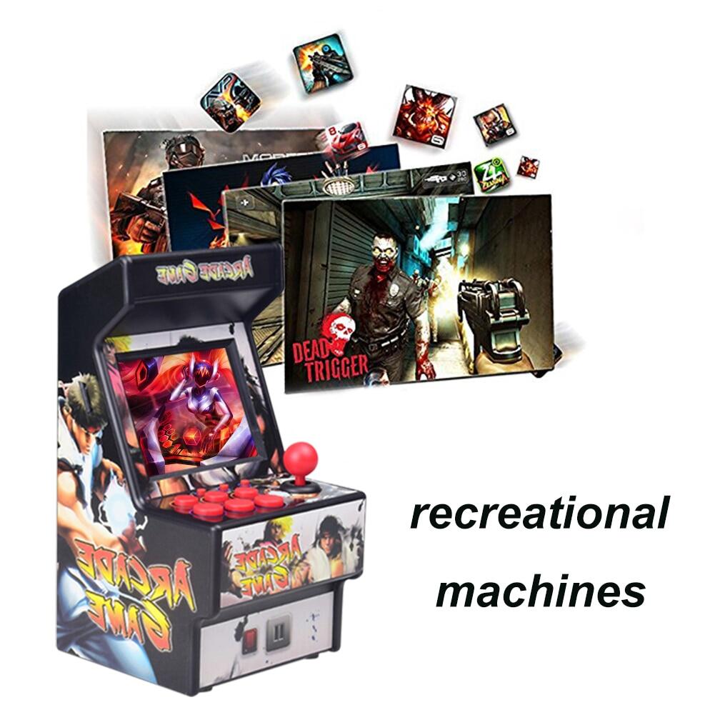 ZZOOI Mini Arcade Handheld Game Console Built-in 156 Classic Games 2.8 Inch Screen Retro Game Console for Kid Adult Video Game Console