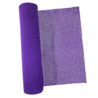 2m 50cm Grid Pattern Pvc Non Adhesive Grip Liner Shelf Liner Anti