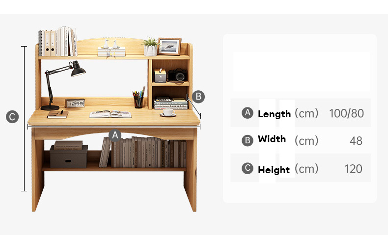 JJT work table, computer table, homework table online study desk Writing table, Desk Table, computer table, wooden table, small table, children's table, beautiful table