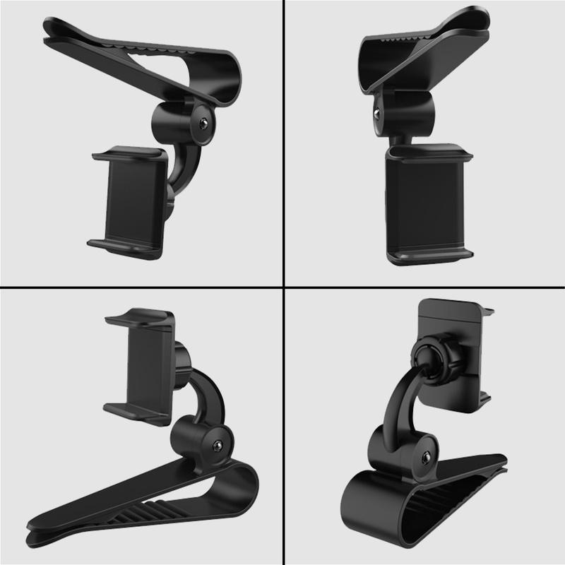 Giá Đỡ Điện Thoại Gắn Tấm Che Nắng Ô Tô Giá Kẹp Hỗ Trợ Xoay 360 Độ Thông Dụng Cho Điện Thoại Di Động GPS Tấm Che Nắng Giá Đỡ Điện Thoại Di Động Ô Tô Kẹp Tấm Chắn Nắng Thông Dụng GUFUZI