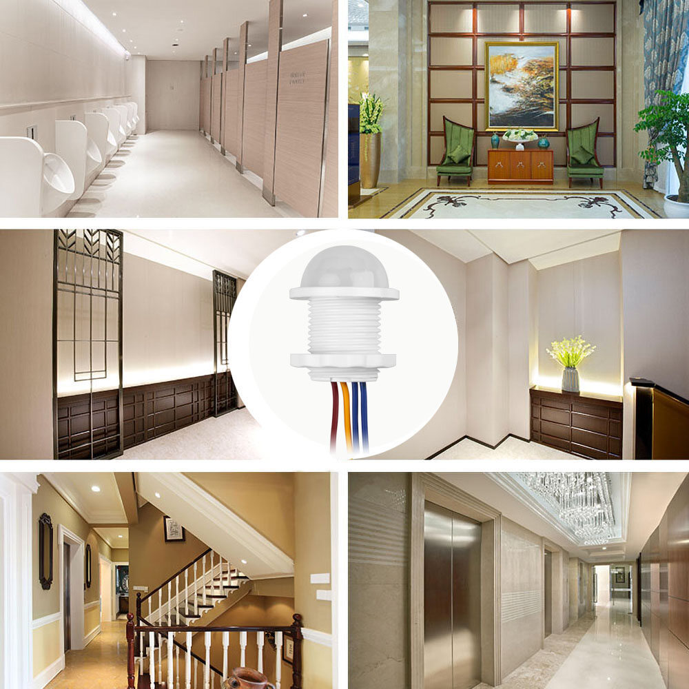 Kebidumei Light Switch PIR Sensor Detector Smart Switch LED 110V 220V PIR Infrared Motion Sensor Light Switch Auto On Off