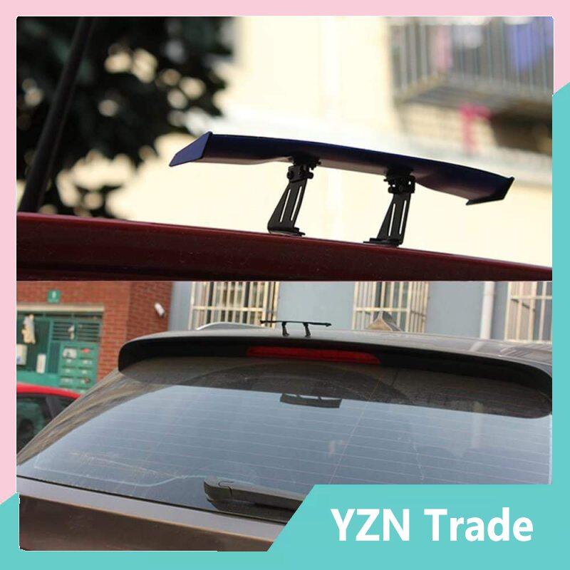 Car Tiny Tail Wing Black ABS Mini Rear Wing Spoiler Universal Car Refitting Tool