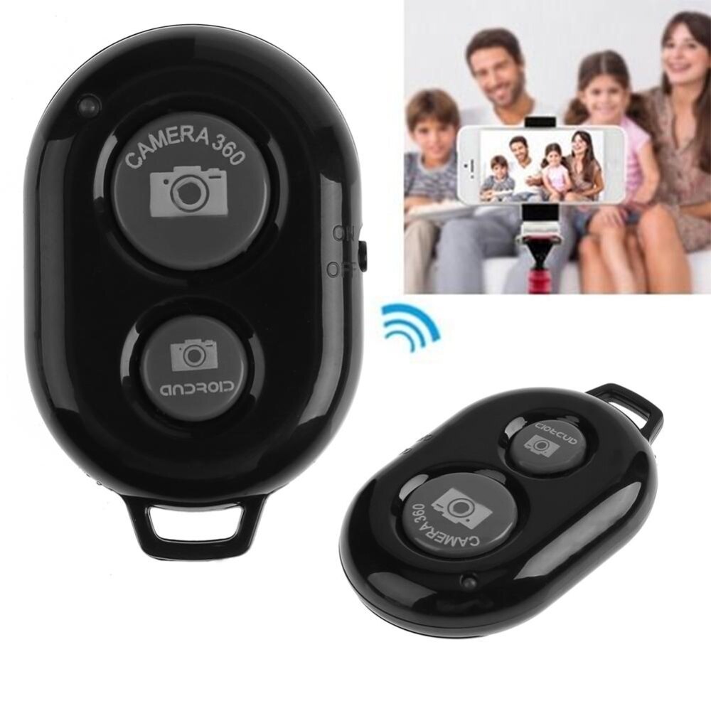 Wireless Bluetooth-compatible Camera Remote Self Timer Shutter for i P hone and Android Phone
