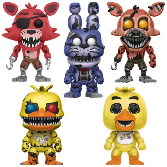 nightmare five nights at freddy's toys