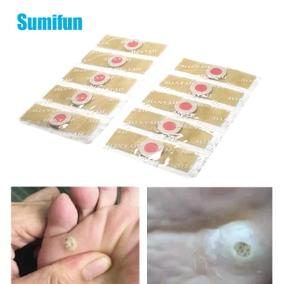 6 Pcs Sumifun Corn Remover Patch Warts Painless Feet Care Thorn Callus Remove Soften Skin Cutin Sticker Plaster Chicken Eye Patches