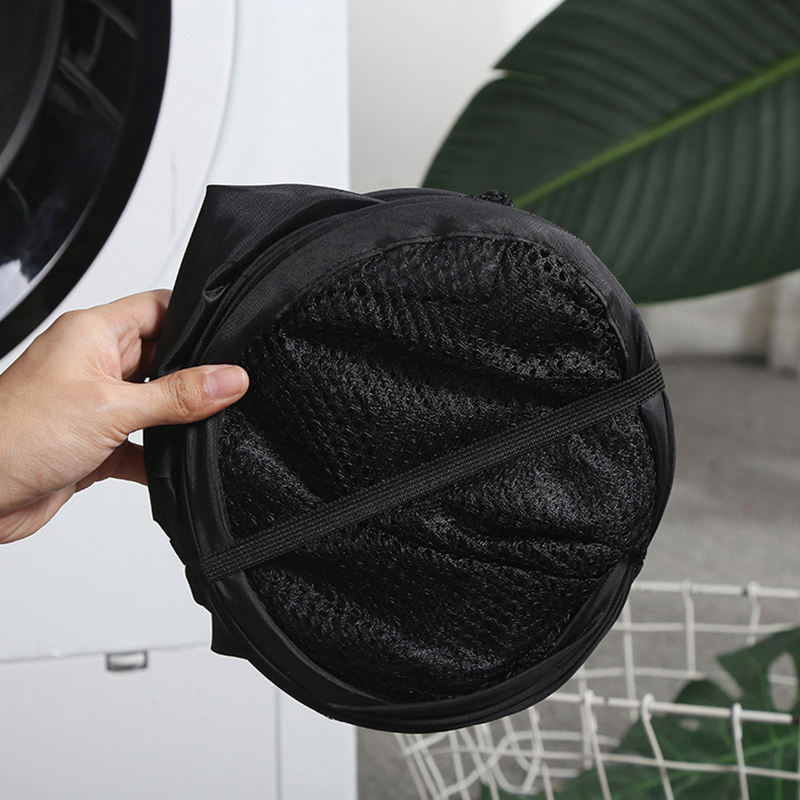 TF Mesh Pop Up Dirty Laundry Basket Hamper Foldable Laundry Basket with Durable Handles Clothes Storage Baskets Laundry Basket