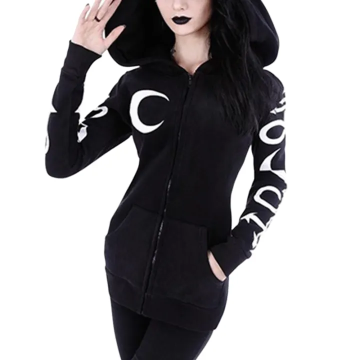 womens gothic hoodies