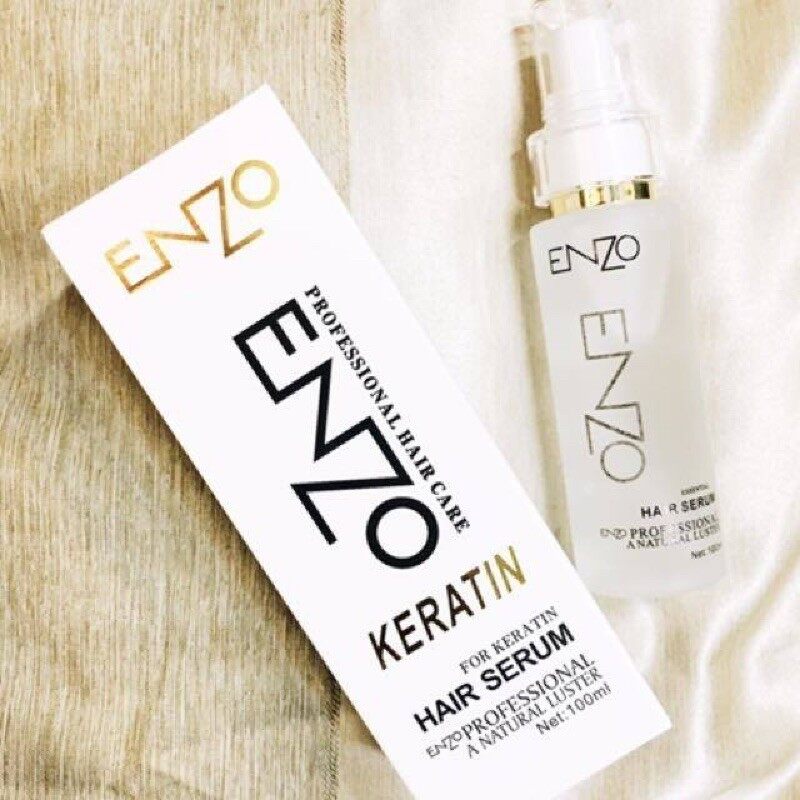Enzo For Keratin Hair Serum 100ml Lazada