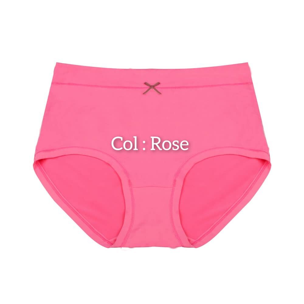 Plus Size] High-Rise Panties Soft Elastic Cotton Lace Briefs Women Underwear  Tidur Seluar Dalam Perempuan (BUBB Store)