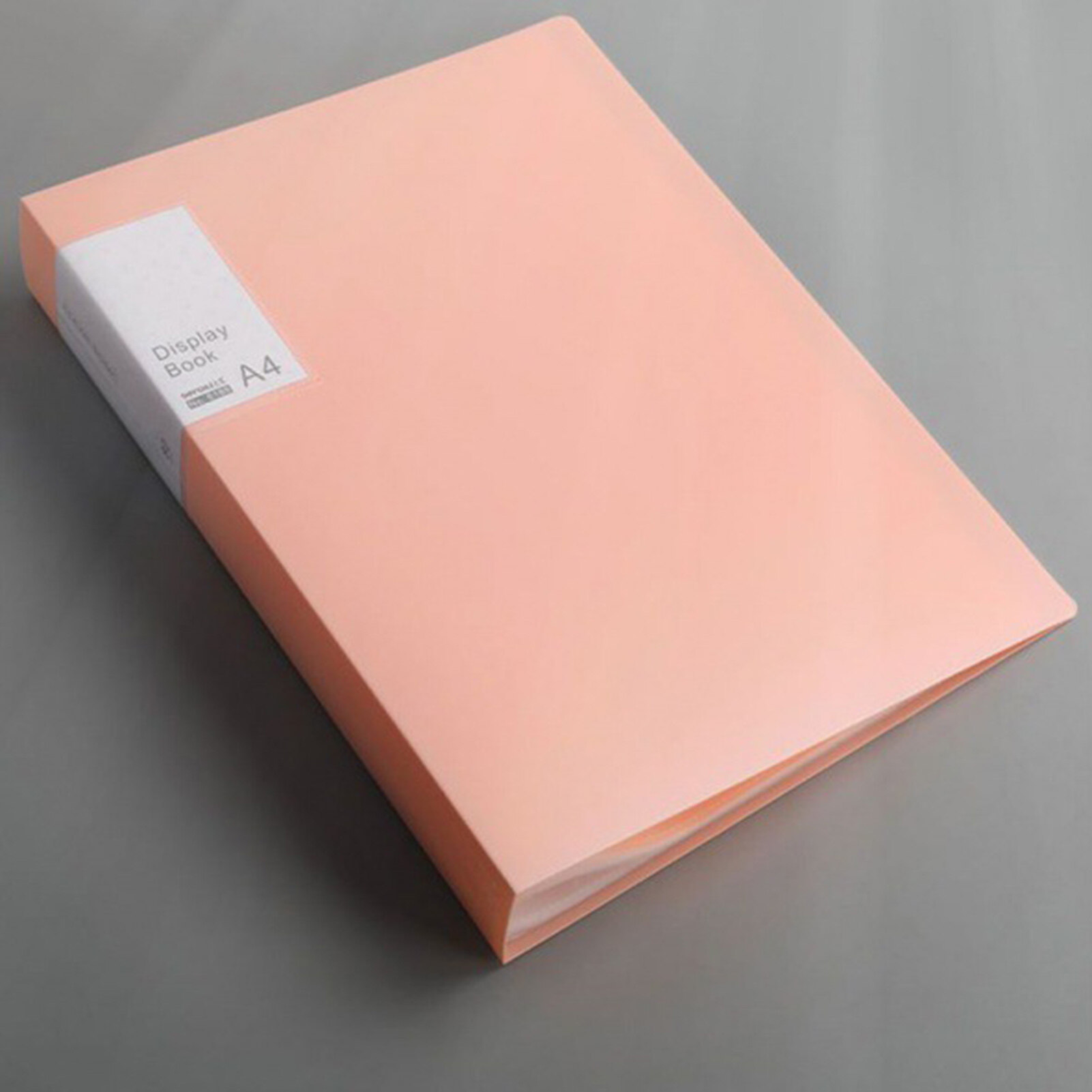 File Folder Double-sided High-Transparency Large Capacity Inner Pockets Multifunctional Sheet Protector with Plastic Sleeves A4 Paper Binder Portfolio Organizer Office Supplies