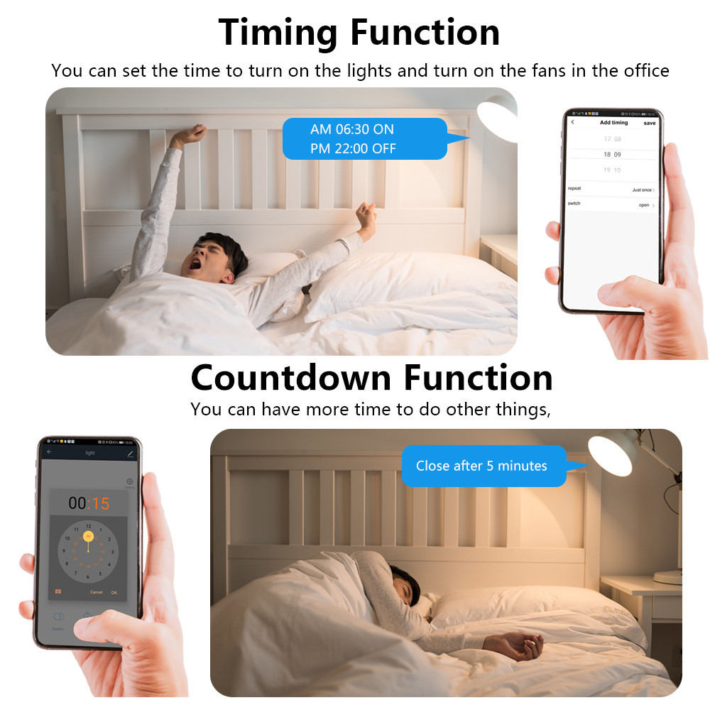 16A Mini Wifi Thông Minh Công Tắc Tự Làm Hỗ Trợ Điều Khiển 2 Chiều, Mô-đun Tự Động Hóa Gia Đình Thông Minh, Hoạt Động Với Alexa Google Home Cuộc Sống Thông Minh App
