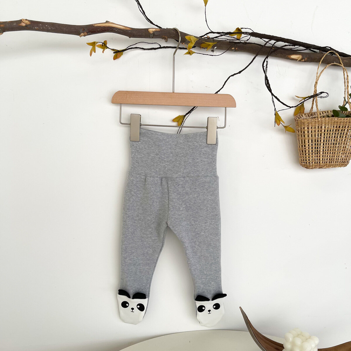 Baby Girl Boy Panda Pattern Leggings Pants Newborn Baby Warming Pantyhose