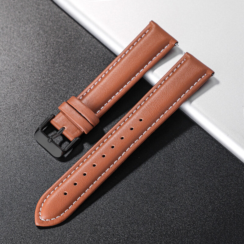 Quick Release Genuine Leather Watch Bracelet High Quality Watch Band