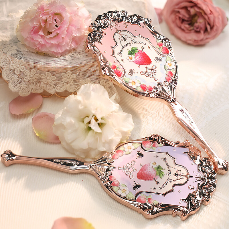 【GIFT】Flower Knows Strawberry Rococo Series Hand Mirror