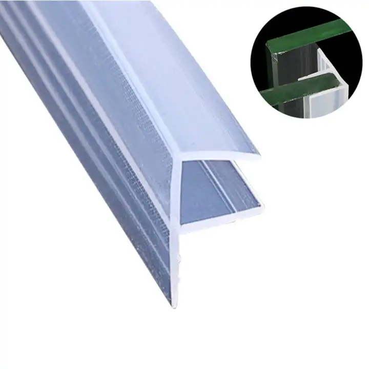 Onlook 3m 9 8ft Glass Shower Door Seal Strip Frameless Weatherproof Weather Stripping Sweep Flexible Silicone Draft Stopper Noise
