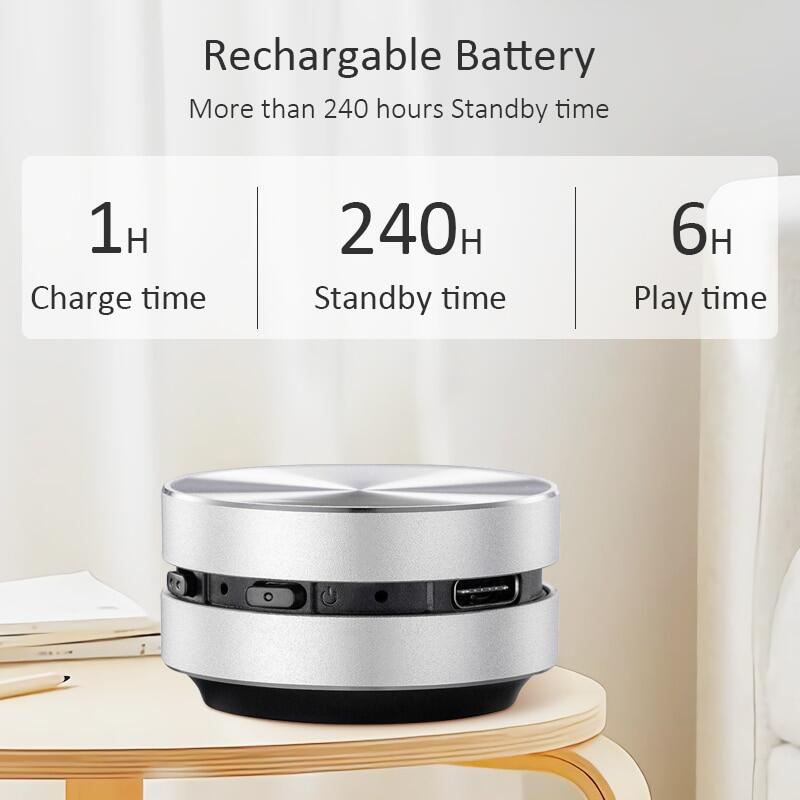 Bone Conduction Bluetooth Speaker Vibration Stereo Audio Digital TWS Wireless Smallest Portable Sound Box DURAMOBIHumbirdSpeaker