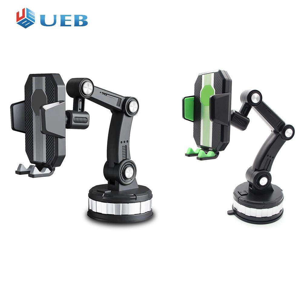 Universal Car Phone Holder Center Console Smartphone Mount Bracket Windscreen Support
