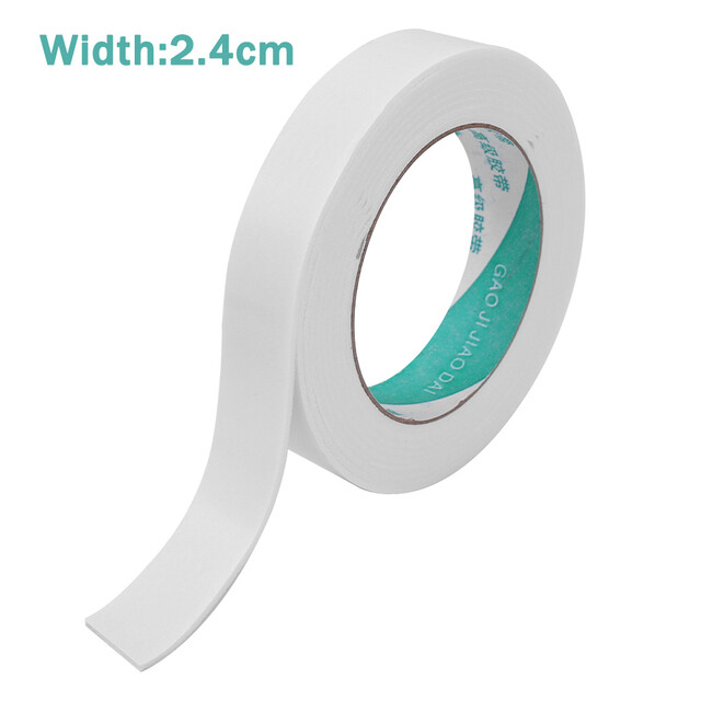 Foam Sponge Double Sided Tape 3M Length Strong Adhesive Double Sided Tape Reusable Tape for Decorative Trim Filling Mountings