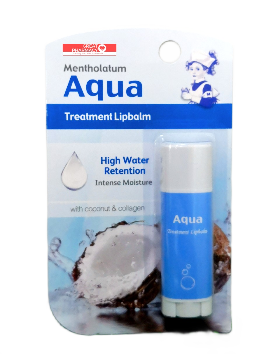 Mentholatum Aqua Treatment Lipbalm 3.5g | Lazada