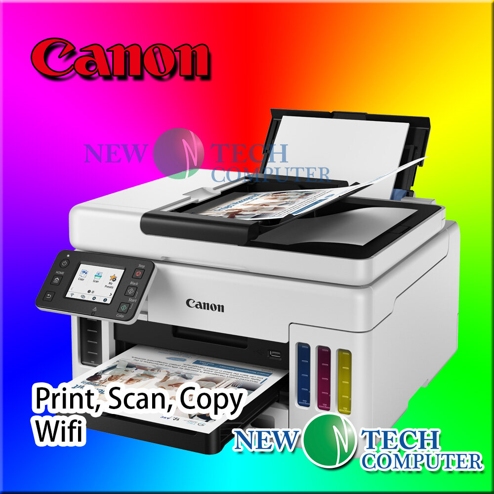 Canon Maxify Gx6070 Wifi Refill Ink Tank Business Printer High Volume Document Printing Gx 6070 3359
