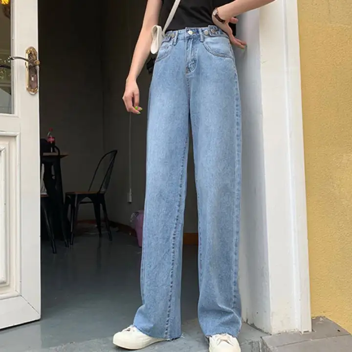 loose straight pants