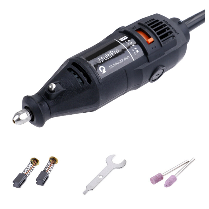 YKS Multipro 220V Dụng Cụ Xoay Máy Xay Mini Bộ Mũi Khoan 5PC Phụ Kiện