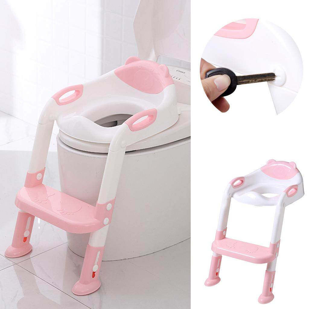 Training Potty Toilet Kids Toddler Baby Step Stool Ladder Trainer CHILD GIRL BOY