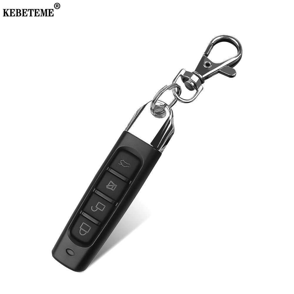 KEBETEME Universal Wireless 4 Channel 433Mhz Cloning Remote Control Electric Auto Cloning Code Duplicator Key For Gate Garage Door Remote Controller Key